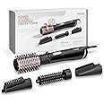Babyliss AS200E - Spazzola ionica rotante per capelli, con 4 teste per asciugatura, modellatura, levigatura e volumizzazione,