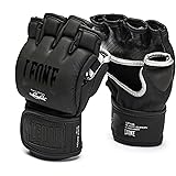 LEONE 1947 Black Edition, Guanti da MMA Unisex Adulto