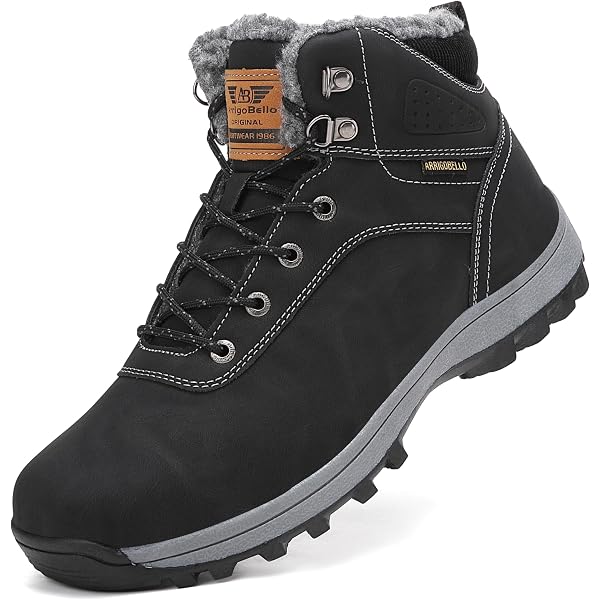 Bottes D'hiver Imperméables Pour Femme - Fourrure Chaude, Semelle Antidérapante, Style Sport Décontracté