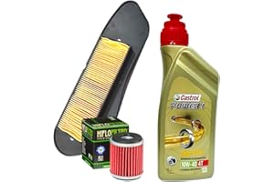 MOTOCAR Kit tagliando Castrol 10W40 filtro olio aria Yamaha VP X-City/YP X-Max R 125