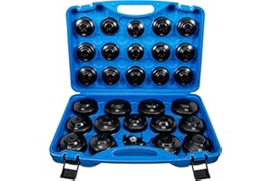 BGS 1039 | Ölfilterschlüssel-Satz | 30-tlg. | für div. Fahrzeuge geeignet | schwarz lackiert | inkl. Kunststoff-Koffer