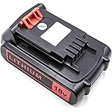 vhbw Batteria sostituisce Black & Decker BL1318, BL1518, BL2018, BL4018 per attrezzi da lavoro (2000mAh, 18V, Li-Ion)