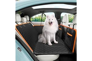 Pecute Pokrowiec na siedzenie samochodowe dla pies, antypoślizgowy przedłużacz tylnego siedzenia do samochodów ciężarowych, homak