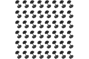 Evemodel Ruote in plastica Pom da 36'' in Scala Ho per modellini di Treni 1:87 Set di Ruote da 36".