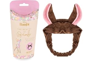 MAD BEAUTY Beauty of Bambi opaska na czoło, utrzymuje włosy w porządku z twarzy, wygodna, miękka opaska na czoło, do stosowania podczas makijażu, nakładania kremów lub maseczek na twarz