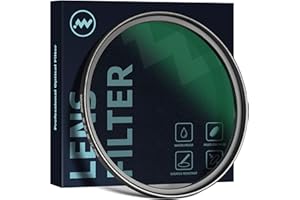 Walking Way Black Mist Filter 1/2 77MM Black Promist Diffusion Filter - Schwarze Leichter Diffusionsfilter - Verträumte Weichzeichner Effektfilter aus Optisches Glas mit Multi-Nano-Beschichtung