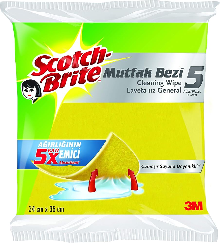 Scotch-Brite 2047847 Mutfak Bezi, 5'li