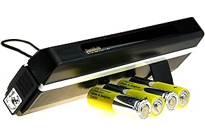 POLYCHECK Portable UV Money Checker with Batteries - Detects Forged Polymer & Paper Bank Notes