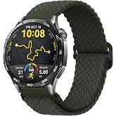 Teknoft 22mm ile Uyumlu Saatler i&ccedil;in Solo Loop 46mm Yumuşak Kumaş Kordon HUAWEI Watch (GT6 Pro/GT6/GT5 Pro/GT5/GT4/Watch 4 Pr