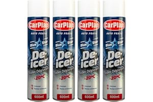 CarPlan De-Icer (600ml, Pack of 4)