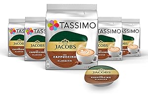 ‎TASSIMO Tassimo Kapseln Jacobs Cappuccino Classico, 5 x 8 Pads, 40 Kaffeekapseln