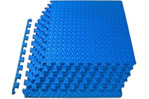 ProSource Puzzle Gymnastics Mat, Eva Foam Lock, Tiles, Protection Flooring for Studio Equipment and Cushions for Workouts