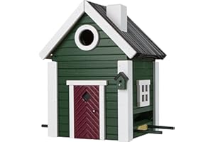WILDLIFEGARDEN Wildlife Garden WG107 Maison de Chasse Multiholk - La mangeoire pour Oiseaux et nichoir en Bois