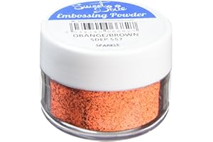 Sweet Dixie Embossing Powder Orange/Brown Sparkle, Synthetic Material, 4 x 4 x 3 cm