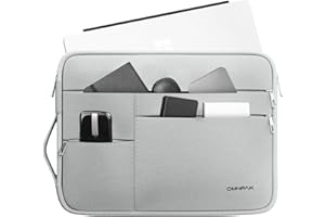 Omnpak Etui na Surface Pro 12/11/10/9,2 cala pokrowiec na laptopa Surface Pro 8/7+/7/6/5/4/3 z wieloma kieszeniami i bocznym uchwytem, wodoodporna torba do przenoszenia na laptopa