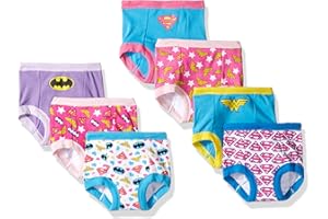 DC Comics Bielizna do nauki nocnika dla niemowląt i małych dzieci Niemowlęta - dziewczynki Justice League Potty Training Pants Multipack