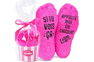 NALKEEZ Chaussettes Fantaisie Rigolotes. Idée Cadeau Drôle Humoristique. Anniversaire, Noël, Saint- Valentin, Fête Des Mères. Jeune Maman, Amie, Sœur, Collègue, Femme Enceinte