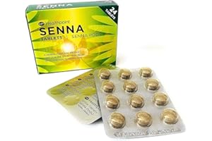 ESPICE Senna Pods Herbal 20 Laxative Tablet Relieve Constipation in Adults & Children Over 12 Years