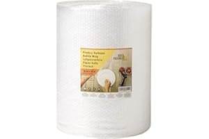 BOX PACKING BY FIELD CONTROL BOXPACKING | Papier Bulle Emballage Colis | Rouleau Papier Bulle | 50 cm x 50 m | Rouleau Bulles Emballage | Bubble Wrap | Protection et calage pour objets fragiles, déménagement et expéditions