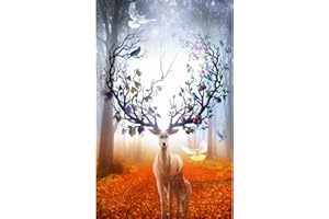 PANYI Pittura Diamante 5D, Pittura Diamante Fai Da Te Kit Arte Pittura Diamante, Pittura Diamante Alce, Pittura Diamante 5D, Decorazione Della Parete Home Decor Pittura Diamante