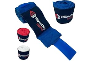URBANSBEE Bendaggi da Boxe Unisex Adulto - Fasce per Le Mani Box Elastiche Professionali da 350cm per Boxe Kickboxing Muay Thai MMA