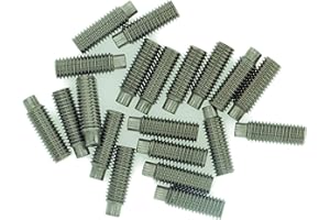 SINGULARITY SUPPLIES M10 (10mm x 18mm) Hex Socket Grub Screw (Dog Point) - Stainless Steel (A2) (Pack of 20)