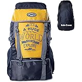 polestar xplore 55 ltrs with rain cover ruckensacark hiking backpack