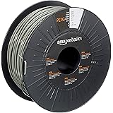 Amazon Basics PETG 3D Printer Filament, 2.85mm, Gray, 1 kg Spool