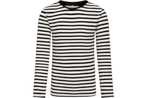 KIDS ONLY Konmoulin L/S Stripe Top Box Jrs Noos Camisa Manga Larga para Niñas