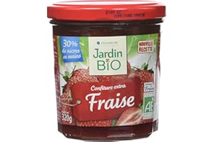 Jardin BiO étic - Bio extra Fraise 320g