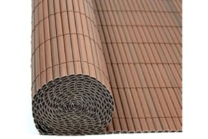 ESTEXO PVC Sichtschutzmatte Sichtschutzzaun Sichtschutz für Zaun Balkon Windschutz