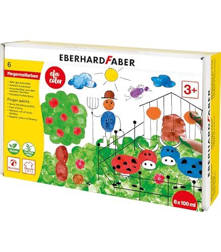 STAEDTLER Noris Junior Fingermalfarbe – 750 Ml Flasche In Rot, Intensive & Lichtechte Farbe