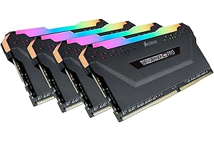 Corsair Vengeance RGB PRO 64GB (4x16GB) DDR4 3600 (PC4-28800) C18 Desktop memory – Black