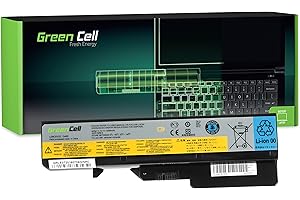 ‎GREEN CELL Green Cell Laptop Akku Lenovo L09L6Y02 L09M6Y02 L09S6Y02 L09C6Y02 L09N6Y02 LO9L6Y02 LO9C6Y02 LO9S6Y02 L10C6Y02 L10P6Y22 L10M6F21 57Y6454 57Y6455 für Lenovo Laptop