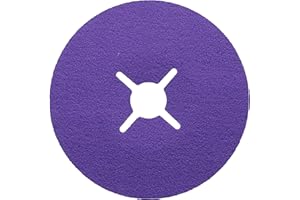 3M Cubitron 3 Fiberscheibe 1187C, 80+, 125 mm x 22 mm, Slotted, 25/Bag