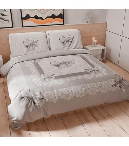 MODERN HEIRLOOM Olivia Set Copripiumino Ricamato 3 Pezzi – Floreale Verde, 100% Cotone, Per Letto Matrimoniale/queen Size - 2