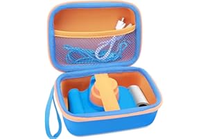 TUNYINSH Kinderkamera Tasche für YunLone/Gofunly/GREENKINDER/Uleway/ASTGMI/HiMont/NUOTUN/ITSHINY/Hangrui/ARNSSIEN/GREPRO Kinder Kamera, Schutzhülle Etui für Kinder(Dunkelblau)