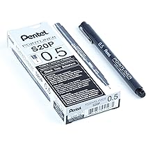 Pentel S40 Pointliners Assorted Pk6