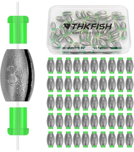 50 Stück Angelblei Set - Dropshot Blei 2-20g Für Süß- & Salzwasser