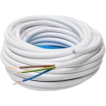 10 Meter Kalitec H05VV-F Schlauchleitung 5x1,5 Mm² – PVC Kabel Für Innenbereich, Flexibel, 5-adrig Mit Schutzleiter