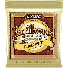 Ernie Ball Earthwood Light 80/20 Bronze Acoustic Guitar Strings - 11-52 Gauge - View 8