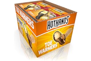 HotHands Toe Warmers - Long Lasting, Odorless, Air Activated - Up to 8 Hours of Heat - 20 Pair