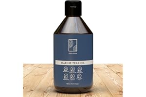 Cura Lignum® Teaköl für Gartenmöbel - 500ml - Farbloses Teakholz Öl als Pflege für den Außenbereich, Teak Öl, Holzöl aussen, Pflege & Schutz für Teakholz öl aussen & als Holzöl Innen