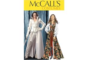 McCall's Patterns M6819 E5 14 - 16 - 18 - 20 - 22 Misses' Costumes, Pack of 1, White