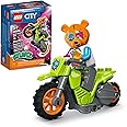 LEGO City Stuntz Bear Stunt Bike 60356, Flywheel-Powered Motorbike Toy to Perform Jumps and Tricks, Toys for Boys & Girls Age 5 Plus, Small Gift or Extension Set