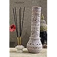 KC KULLICRAFT Marble Incense Stick Holder (10.5 inch, Beige)