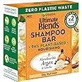 Garnier Ultimate Blends Marvellous Oils Nourishing Shampoo Bar for Dry, Dull Hair, 94% Plant Based Solid Shampoo with Argan & Camellia Oil, Vegan Formula, No Silicones, 60g