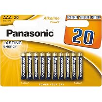 Panasonic Pro Power Alkali-Batterien AA Mignon, 24er Pack – Langanhaltend Für Geräte Mit Hohem Stromverbrauch