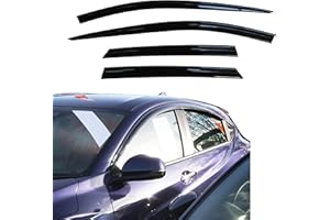 AUTO CLOVER Wind Deflectors Set for Honda HR-V 2014-2020 (4 pieces)