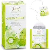 Ronnefeldt Teavelope Green Angel, aromatize edilmiş armut-şeftali aromalı yeşil &ccedil;ay, organik kalite, &ccedil;ay poşeti (25 x 1,5 g)